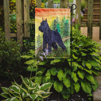 Schnauzer Flag Garden Size