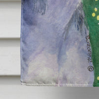 Schnauzer Flag Canvas House Size