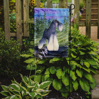 Schnauzer Flag Garden Size