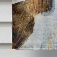 USA American Flag with Springer Spaniel Flag Canvas House Size