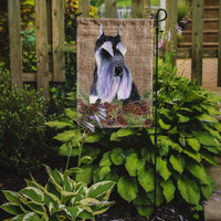 Schnauzer Flag Garden Size