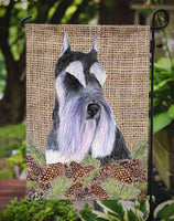 Schnauzer Flag Garden Size