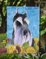 Schnauzer Flag Garden Size