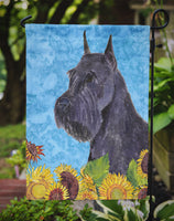Schnauzer Flag Garden Size