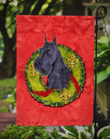 Schnauzer Flag Garden Size