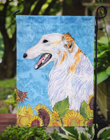 Borzoi Flag Garden Size