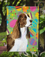 Springer Spaniel Easter Eggtravaganza Flag Garden Size