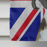 Boxer with English Union Jack British Flag Flag Canvas House Size SS4950CHF