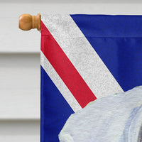 Boxer with English Union Jack British Flag Flag Canvas House Size SS4951CHF