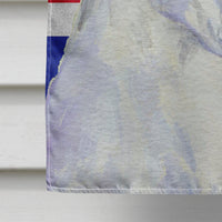 Boxer with English Union Jack British Flag Flag Canvas House Size SS4951CHF