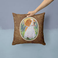 Welsh Springer Spaniel Decorative   Canvas Fabric Pillow