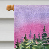 Borzoi Flag Canvas House Size