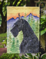 Schnauzer Flag Garden Size