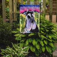 Schnauzer Flag Garden Size