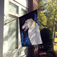 Borzoi Flag Canvas House Size