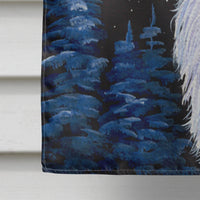 Borzoi Flag Canvas House Size