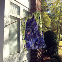 Bouvier des Flandres Flag Canvas House Size