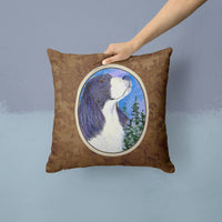 English Springer Spaniel Decorative   Canvas Fabric Pillow