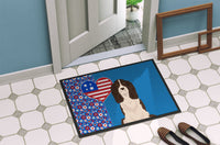 Liver English Springer Spaniel USA American Indoor or Outdoor Mat 24x36
