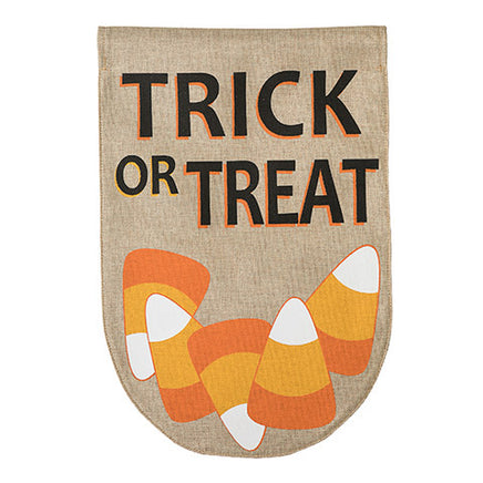 Darice Trick or Treat 30058567 Darice Burlap Garden Flag 12" x 18" '30058567 Flags