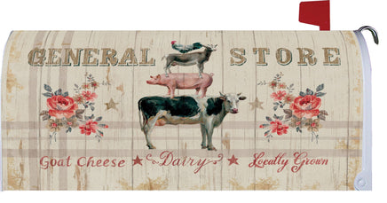 Custom Decor Farm Stack 4297MM Decorative Standard Mailbox Makeover 4297MM Mailbox