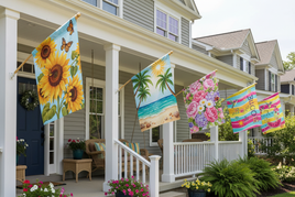 Spring & Summer House Flags