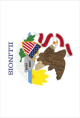 Toland Home Garden ILLINOIS STATE FLAG '1110316 Flags