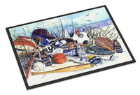 Sports on the Beach Indoor or Outdoor Mat 24x36 Doormat