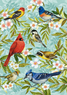 BIRD COLLAGE FLAG