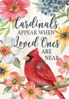 Cardinals Appear  4541  Decorative Flag