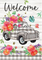 Gingham Truck 4560 Decorative Flag