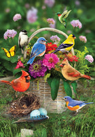 Songbird Basket  4821  Decorative Flag