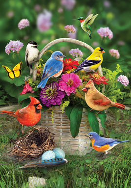 Songbird Basket  4821  Decorative Flag