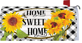Sunflower Check 4832MM Mailbox Makeover
