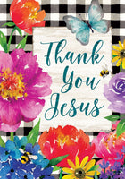 Thank You Jesus  4861  Decorative Flag