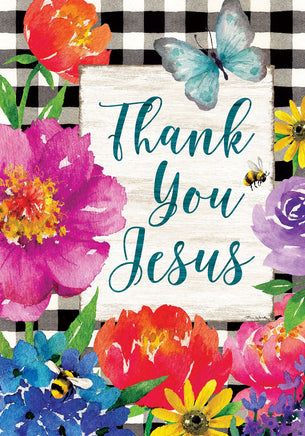 Thank You Jesus  4861  Decorative Flag