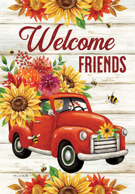 Sunflower Truck  4955  Decorative Flag