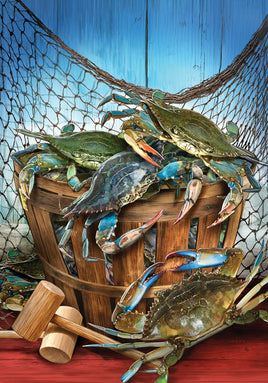 Blue Crabs  5091  Decorative Flag