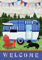 Blue Camper  5098  Decorative Flag