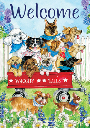 Waggin' Tails  5100  Decorative Flag