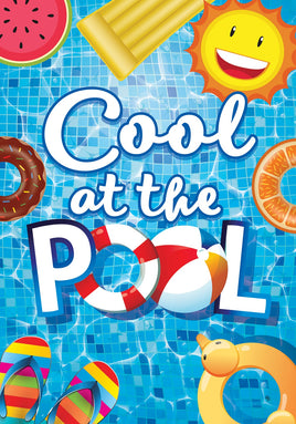Cool at the Pool  5101  Decorative Flag