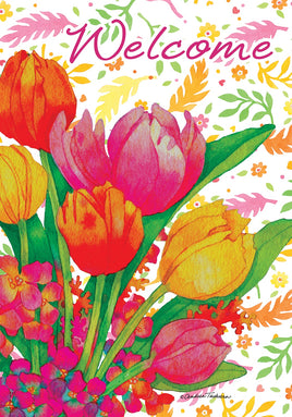 Tulips  5104  Decorative Flag
