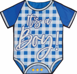 AppliqueIt's a Boy  5158  Decorative Flag