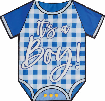 AppliqueIt's a Boy  5158  Decorative Flag