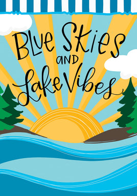 Lake Vibes  5193  Decorative Flag