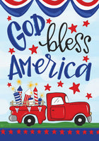 Fireworks Truck  5202  Decorative Flag