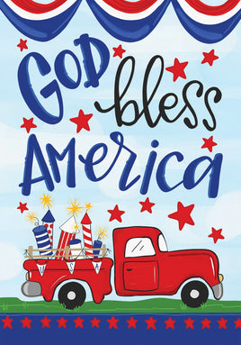 Fireworks Truck  5202  Decorative Flag