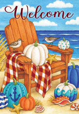 Fall Beach  5217  Decorative Flag
