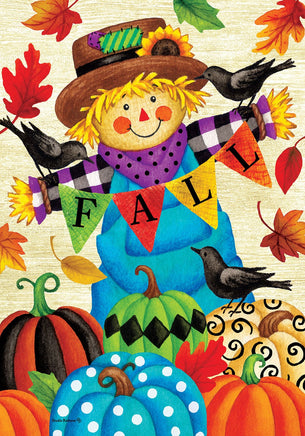 Whimsical Scarecrow  5226  Decorative Flag