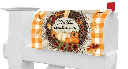 Autumn Wreath 5228MM Mailbox Makeover